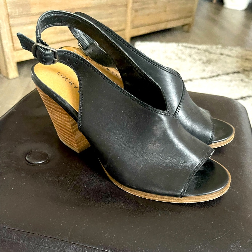 Lucky brand heeled boot